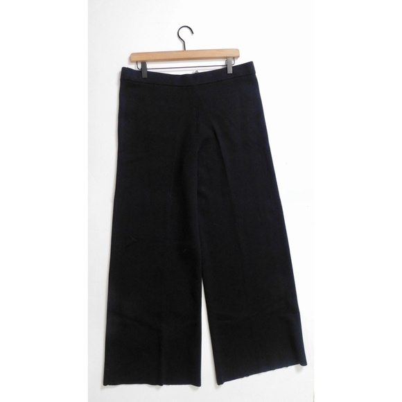 NWT!! J. CREW Sailor Sweater Trouser Tencel Lyocell Blend Knit Solid Black XL - Picture 9 of 16